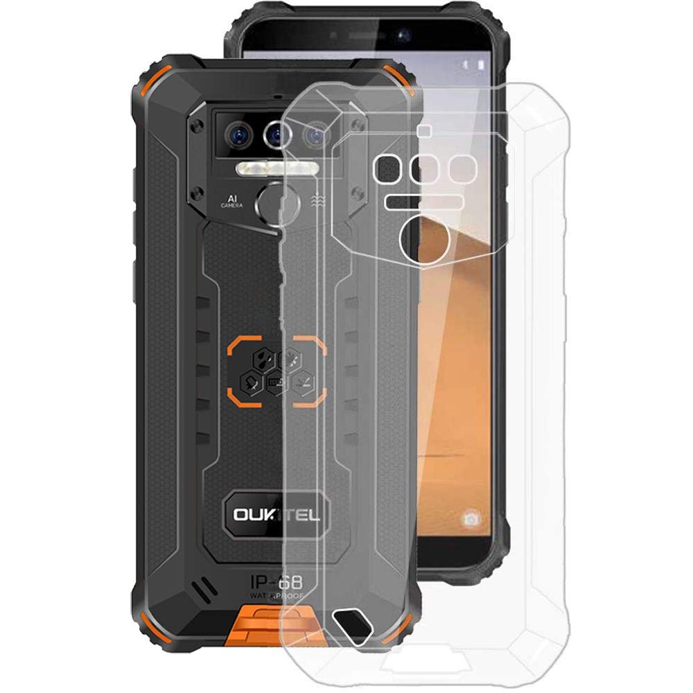 Ytaland case for OUKITEL WP5 2020, [Scratch Resistant Anti-Fall] Soft TPU Case Shockproof Back Cover for OUKITEL WP5 2020 (Clear)