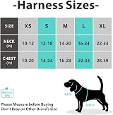 PoyPet No Pull Dog Harness Reflective Easy On Front Back Leashes XL view 6