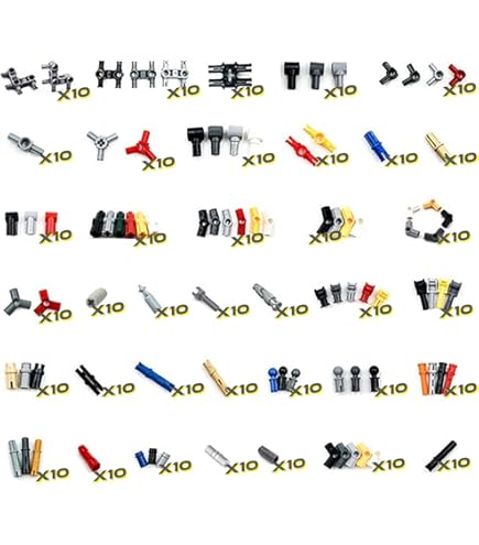 Amazon.com: Gobricks GDS-581 Technic Axle 4 with Stop 50PCS
