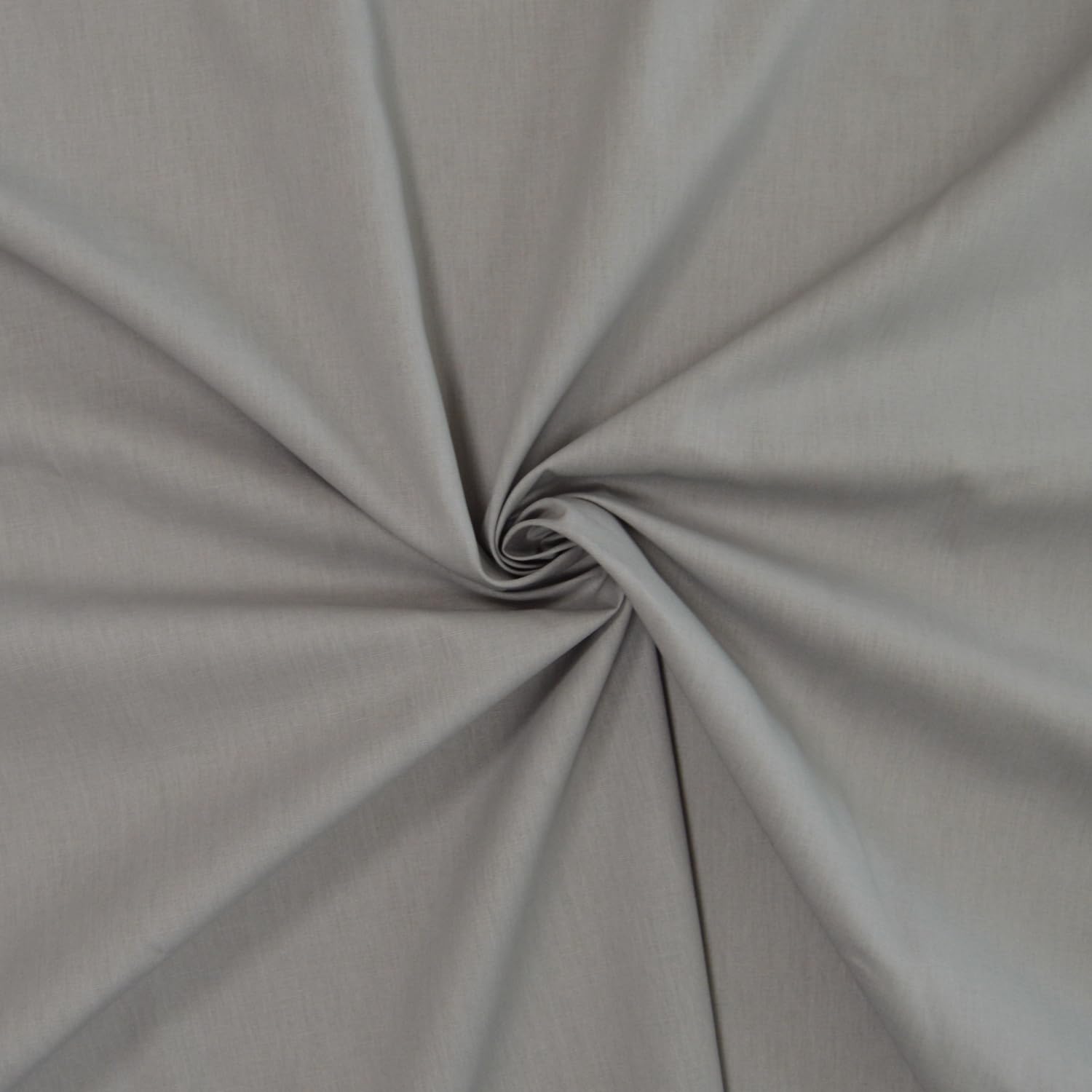 Poplin Fabric 100% Cotton - Cotton Fabric - Cotton Poplin Fabric (3m x 1m46, Mouse Grey)