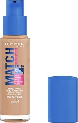 Rimmel Match Perfection Foundation 200W Soft Beige SPF20 30ml Cruelty Free