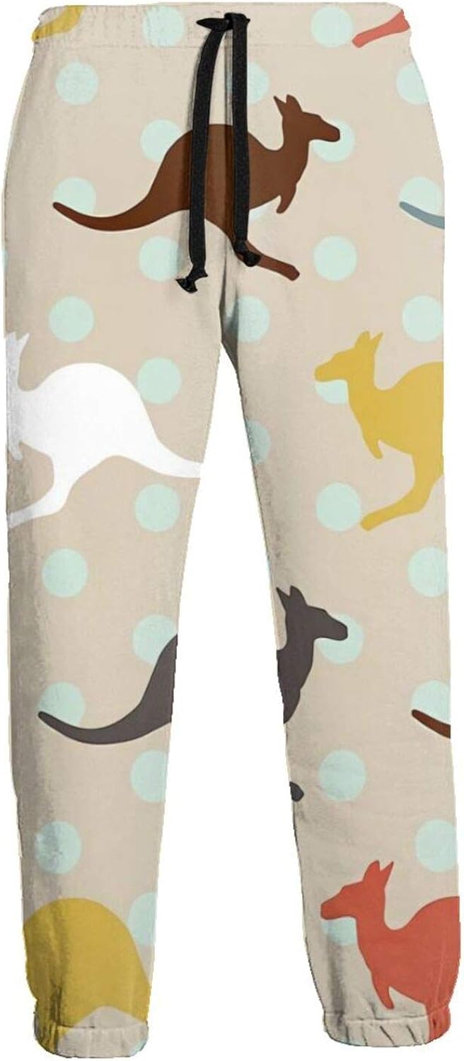 Men's Women'sweatpants, Drawstring Pants，Kangaroo Australia
