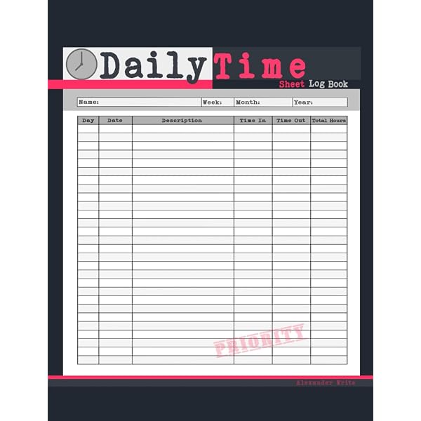 NCR Weekly Timesheet Book A5 Duplicate S L 40 sets per book - Cherry
