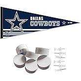 Dallas Cowboys Pennant Banner and Wall Tack Pads