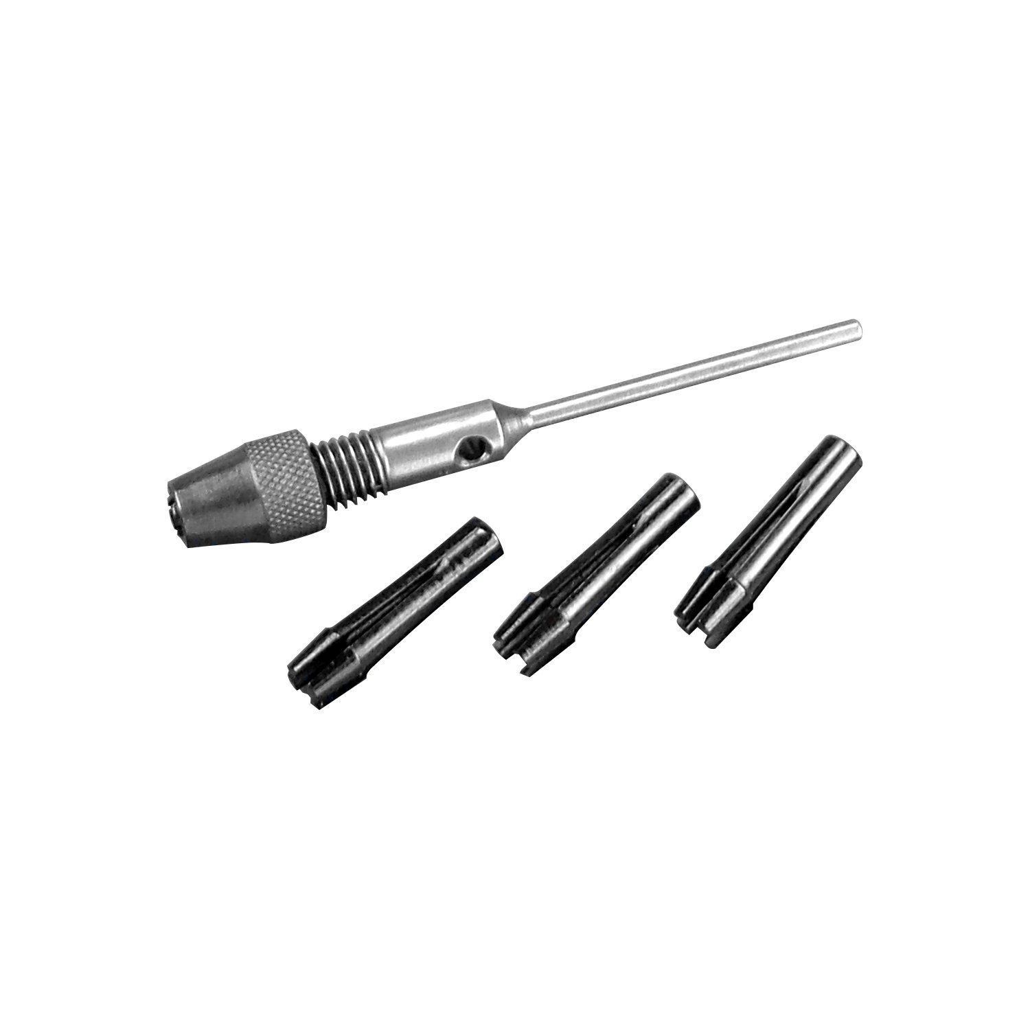 Modelcraft Adaptor Pin Chuck Set with 4 Collets, Pack of 1,Silver