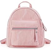 WisePoint Mini Backpacks, PU Leather Ladies Backpack Small Backpack for Women, Cute Small Backpacks (pink)