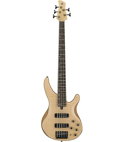 Amazon.com: Yamaha BB735A BB-Series 5-String Bass Guitar, Dark