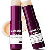 PIVETOS Calcium Multi Balm Stick, Calcium Balm Stick, Calcium Volume Multi Balm, 2pc Collagen All-in-One Moisturing Multi Stick for Face Eye Neck Hydrating Make Up Base Mist Moisture
