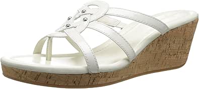 Amazon.com | Cole Haan Women's Shayla Thong Wedge Sandal | Flip-Flops