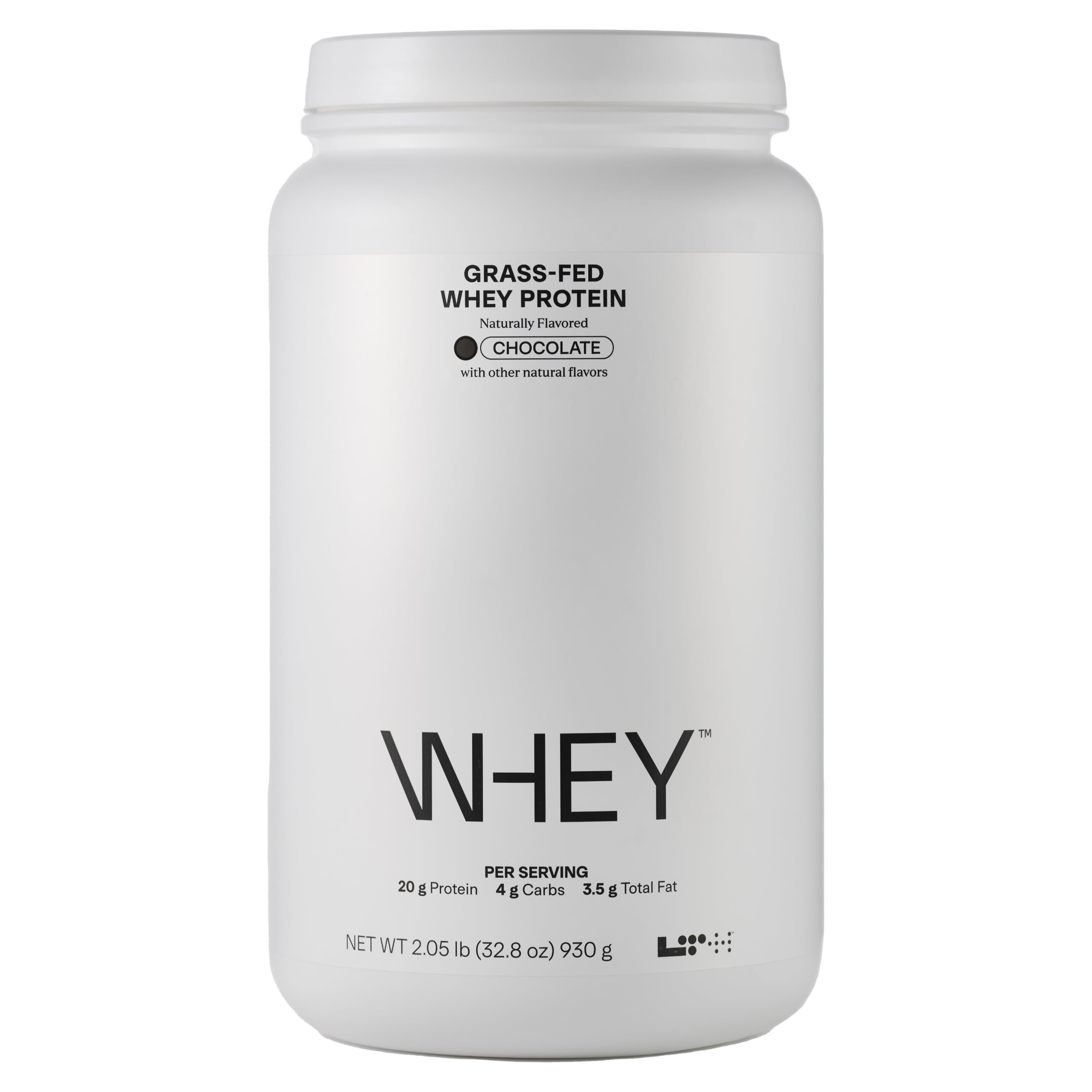 WHEY GRASS-FED WHEY PROTEIN CONCENTRATE (CHOCOLATE)