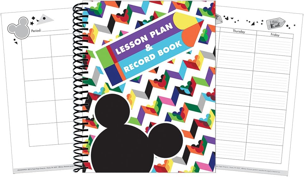 Eureka Dr. Seuss's Cat In Hat Lesson Plan/Record Book Miscellaneous, 40 Weeks, 8.5" x 11": Toys & Games