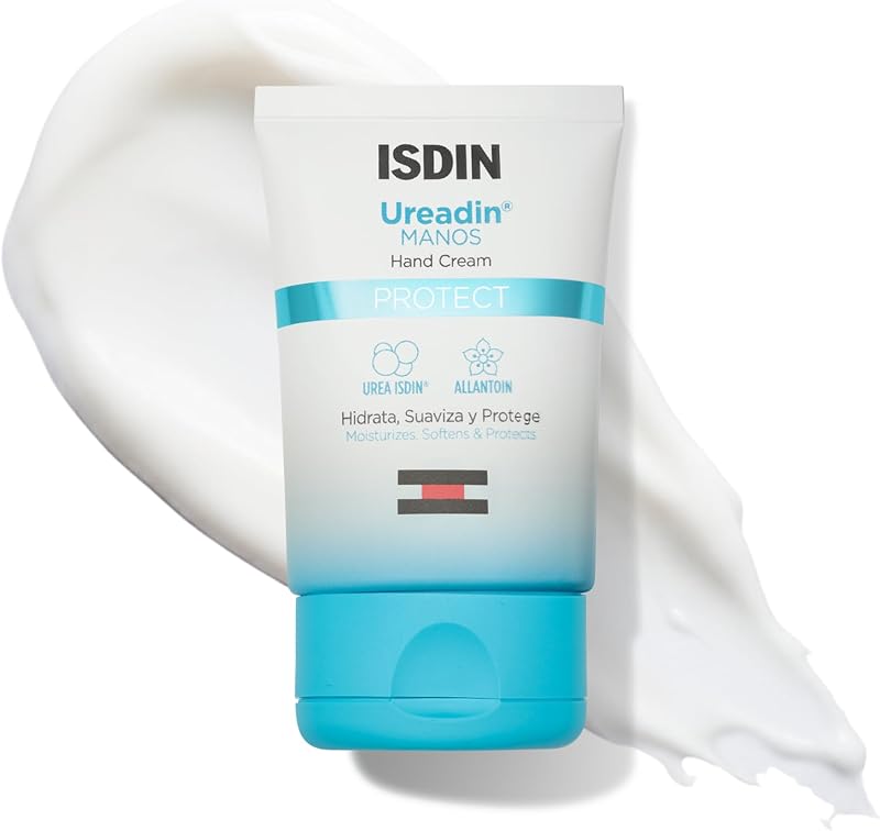 Ureadin Handcreme Protect (50ml) | Schnell einziehende, feuchtigkeitsspendende und schützende Creme für Hände und Nägel | Besonders geeignet für trockene Haut