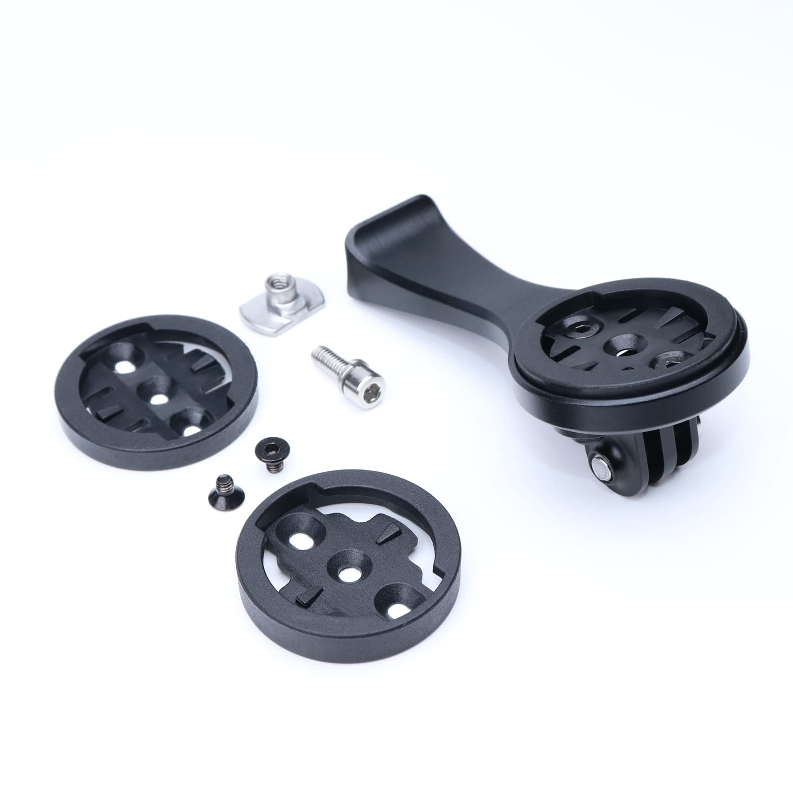 NELboNs Bike Computer Mount Bracket Set Compatible with Garmi n/G/G+/Wa hoo/Bry ton for Specialized S-Works VENGE Sl7 Stem Bike GPS Adapter,Lights,Sport Camera Combo Kit