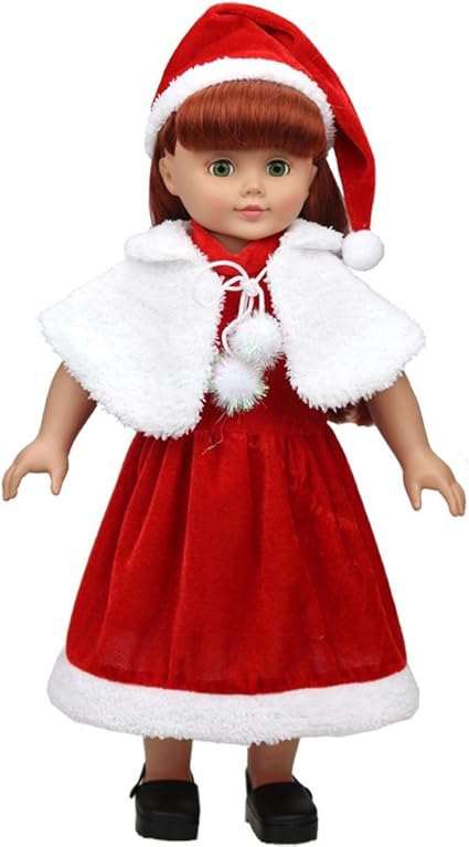 muñecas vestidas de navidad