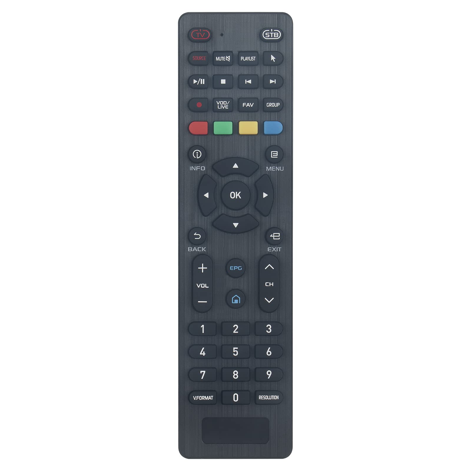 AULCMEET Replaced O2F9 Remote Control Work for Dreamlink Entertainment System T1,T1Plus,T2 and Formuler O2F9,Z7 Plus z7+ Z+neo Z Plus Neo with Learning function