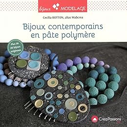 Bijoux contemporains en pâte polymère