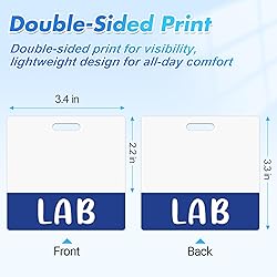 Besoar 5 Pack LAB Badge Buddy Card Holder