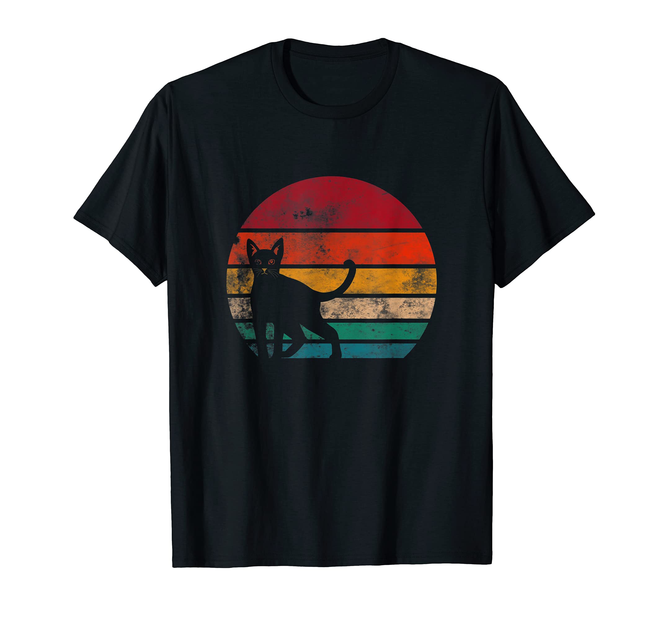 Vintage Cat Retro Style T-Shirt