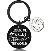 Travel Gifts for Women Unique Gifts for Travelers Women World Traveler Gift | Creative Travel Keychain Unique Gifts for Travelers Cool Stuff Travel Accessories Traveling Gift Ideas