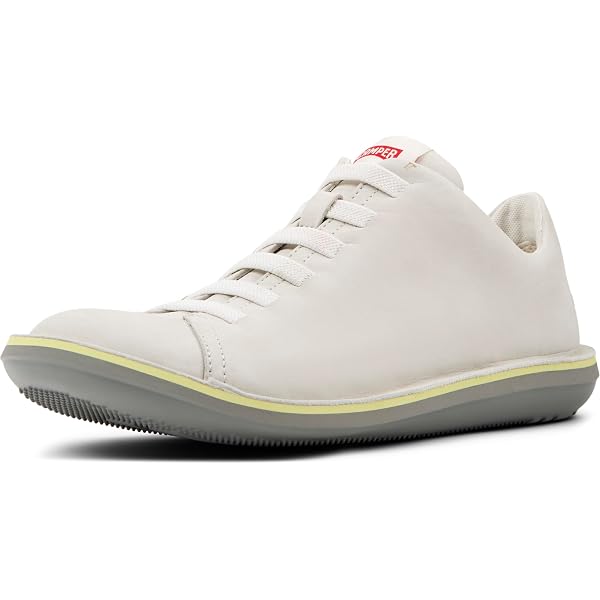Camper Beetle shoe, white leather, chukka style. beetle White Ankle Boots for Men - Autumn / Winter  main image 3