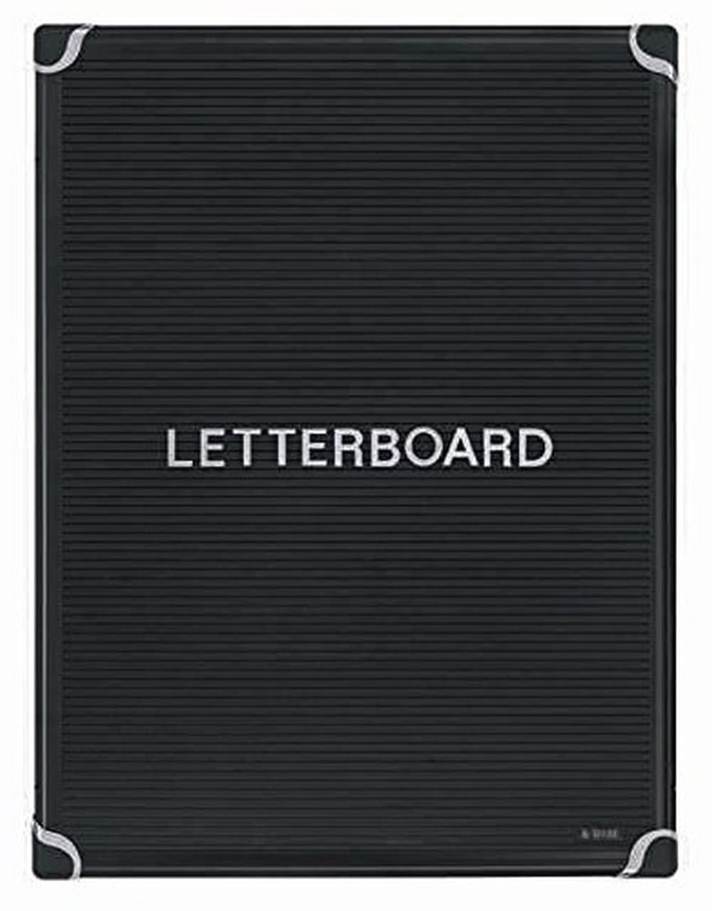 Bi-Office Letterboard Maya, Aluminium Frame, Portrait, Black, 60 x 90 cm