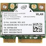 Intel Centrino Advanced-N 6230 Wifi Half Mini Wireless Plug-In Card Data Transfer Rate 300 Bps