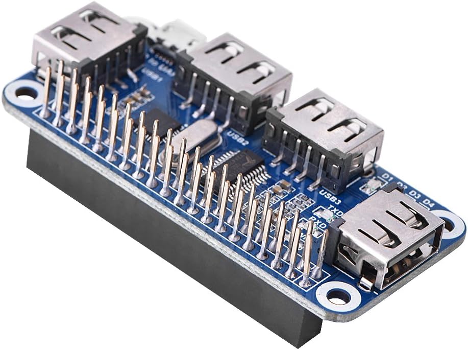 raspberry pi multi port usb hub project