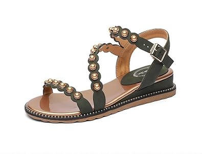 dark green sandals uk