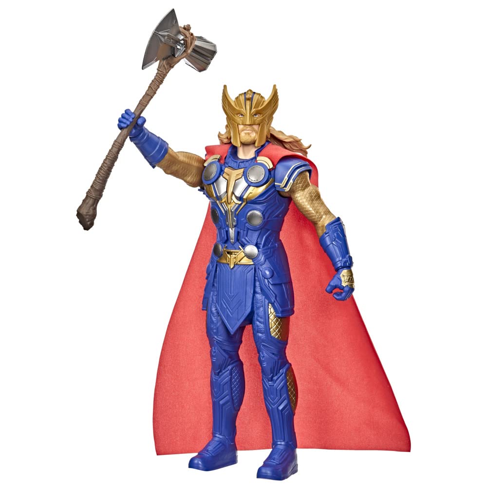 Marvel Studios' Thor: Love and Thunder Stormbreaker Strike Thor Electronic Figure 30 cm Children from 4 Years