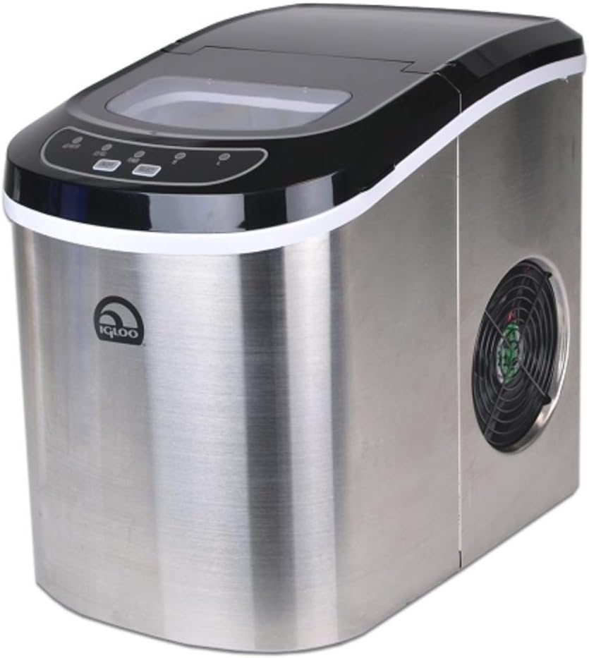 Amazon.com: Igloo ICE102ST Portable Countertop Ice Maker Stainless