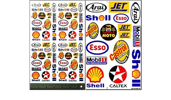 rc car number decals