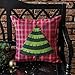 Phantoscope Decorative New Merry Christmas Series 3D Christmas Tree Throw Pillow Cushion Cover 18