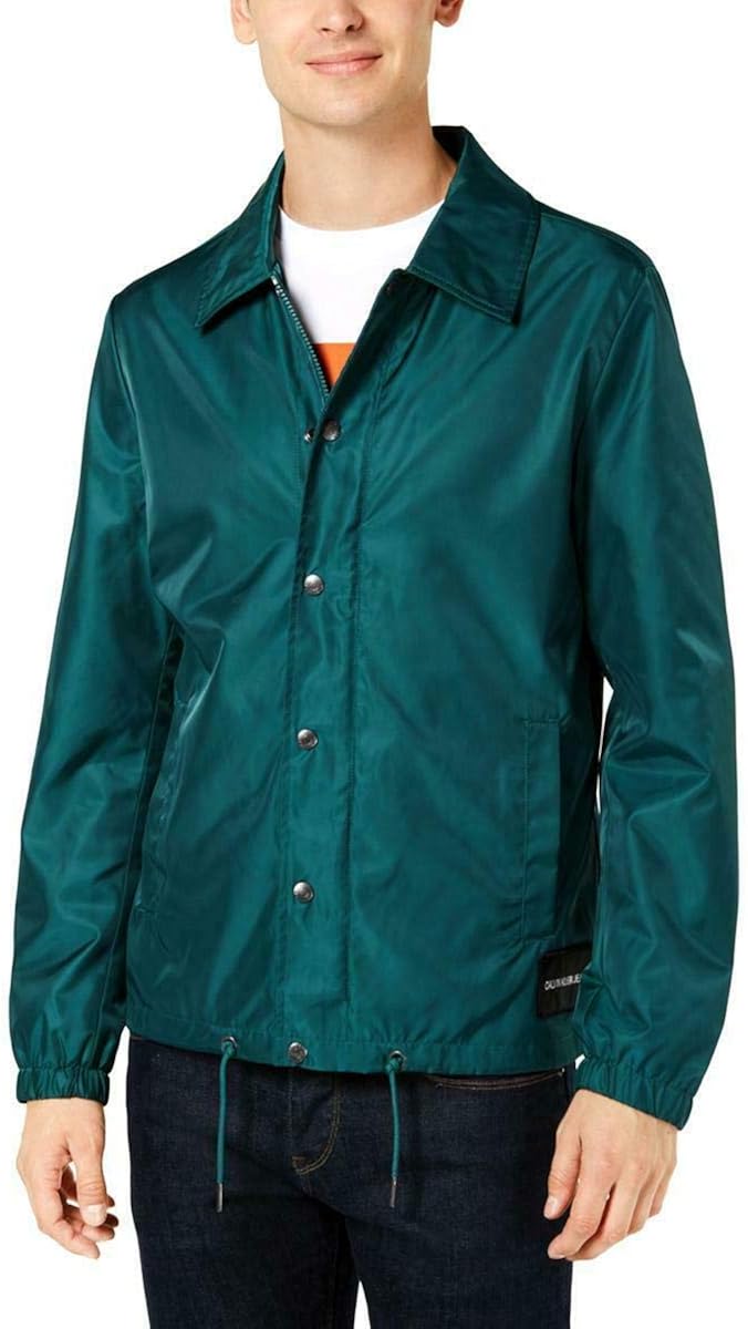 calvin klein jacket green