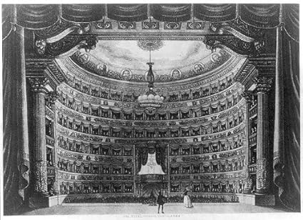 Photo Teatro Della Scala Milano Italy Opera House La Scala Photographs Amazon Com