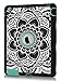 Hocase iPad 2/3/4 Case, Shockproof Heavy Duty Protection Silicone Rubber+Hard Plastic Hybrid Dual Layer Slim Protective Case for iPad 2nd/3rd/4th Generation (9.7-inch) - Black Mandala Flowers