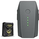 MVMOD Mavic Pro Battery, 11.4V 3830mAh Intelligent Flight Battery for DJI Mavic Pro Platinum/Alpine White Drone, 25 Minutes Flight Time Rechargeable Batteries with Fireproof Bag for DJI Mavic