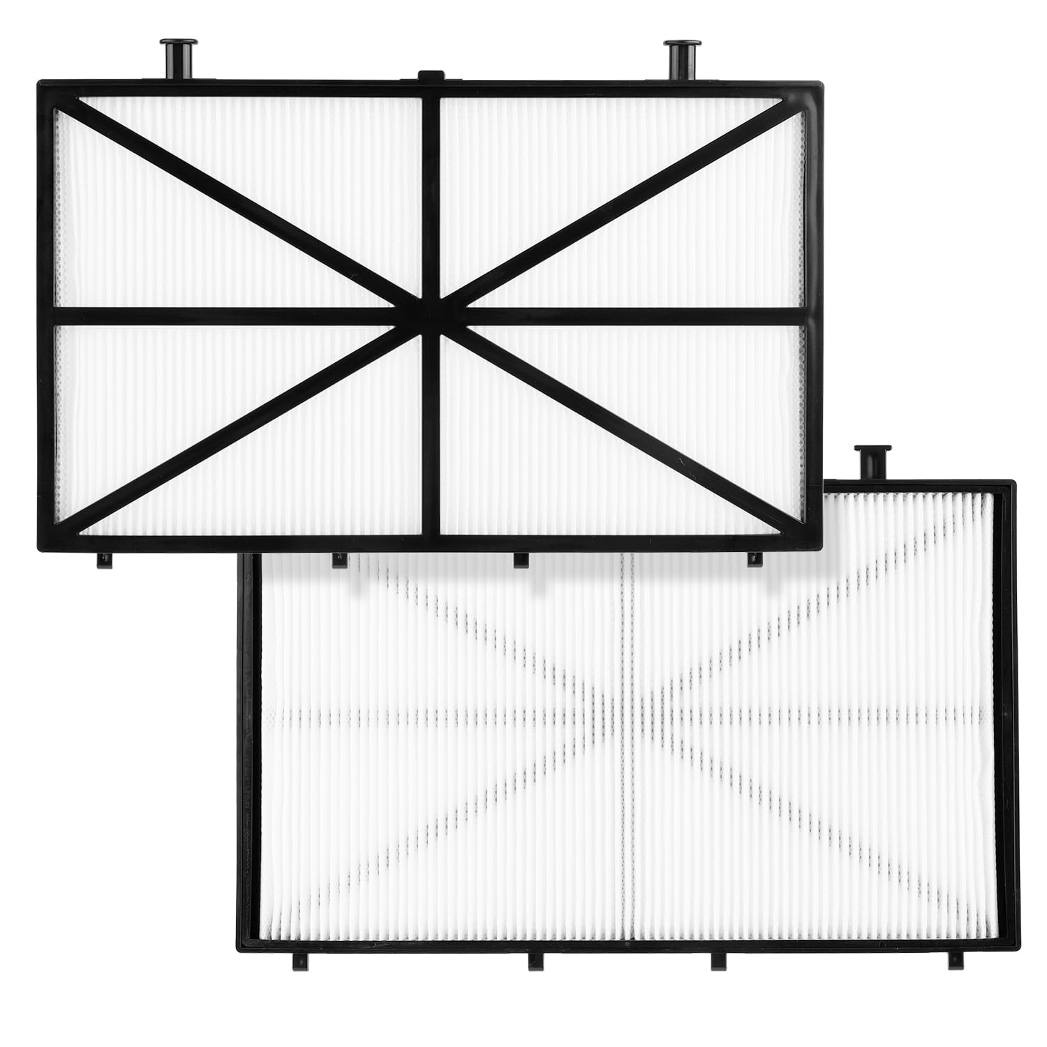 NQEUEPN 2pcs Ultra Fine Cartridge Filter Panels, Pool Cleaner Filter Cartridge Pool Cleaner Replacement Parts Compatible with Dolphin M200/M400/M500 Nautilus CC Plus Pool Cleaning Robots