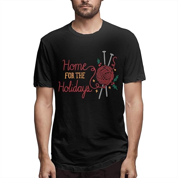 Amazon Co Jp Home For The Holidays メンズ 綿 半袖 Tシャツ 夏服 シンプル オリジナル ファッション トップス Sから6xlまで 3色展開 服 ファッション小物