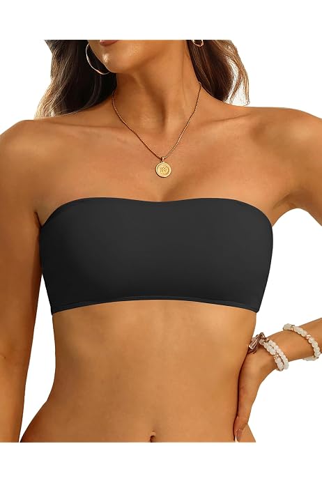 tube top swimsuit with straps