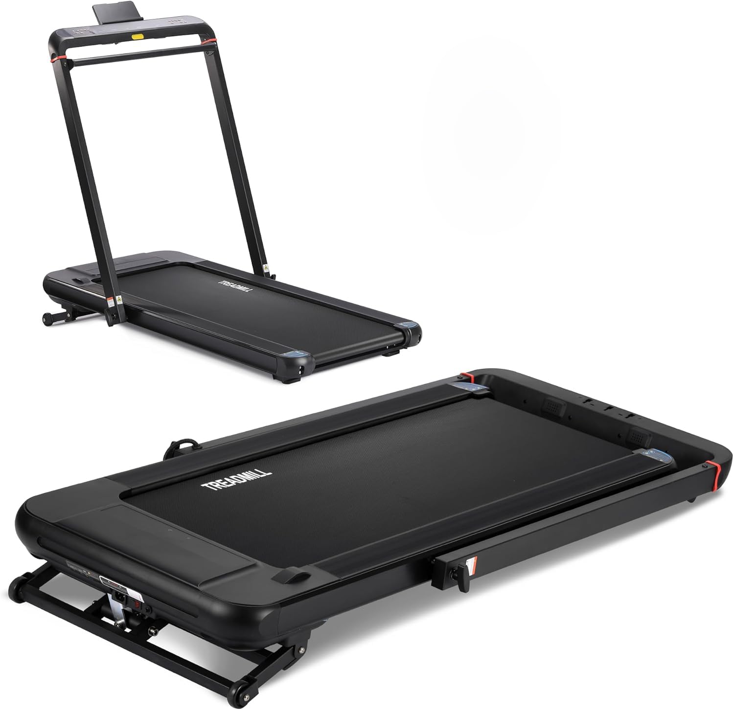 Photo 1 of ***missing power cord***2-in-1 Walking Pad with 15% Incline, Portable Under Desk Treadmill, Folding Treadmill with LED Display & Handle Bar, 7.5 MPH Max,2.75HP Walking Treadmills for Workouts in Home or OfficeLPNRRIM8264341