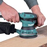 Makita BO5041/1 110V Random Orbit Sander Blue Small 2Finger Trigger view 6