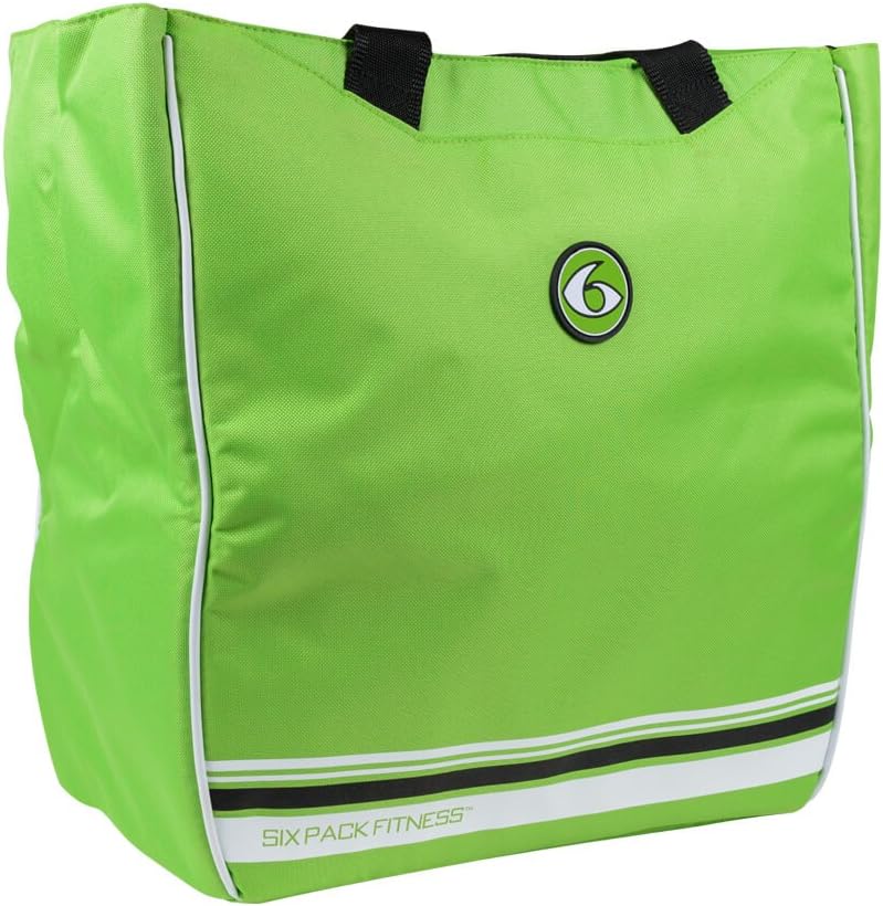 6 PACK FITNESS BAG CAMILLE MEAL MANAGEMENT TOTE LIME: Amazon.es ...