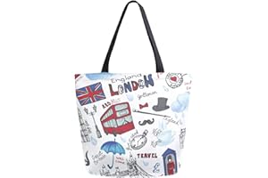ZzWwR Stylish Cute Pattern Extra Large Shoulder Tote Bag for Beach Travel Weekender Gym Grocery Shopping