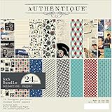 Authentique Paper DAP011 Dapper 6x6 Bundle