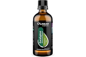 O'linear Natural Essential Oil for Diffuser for Home & Humidifier, Eucalyptus Oil for Steam Room Sauna Long-Lasting Aromatherapy, 100% Pure Eucalyptus Essential Oil Drops for Deep Breath