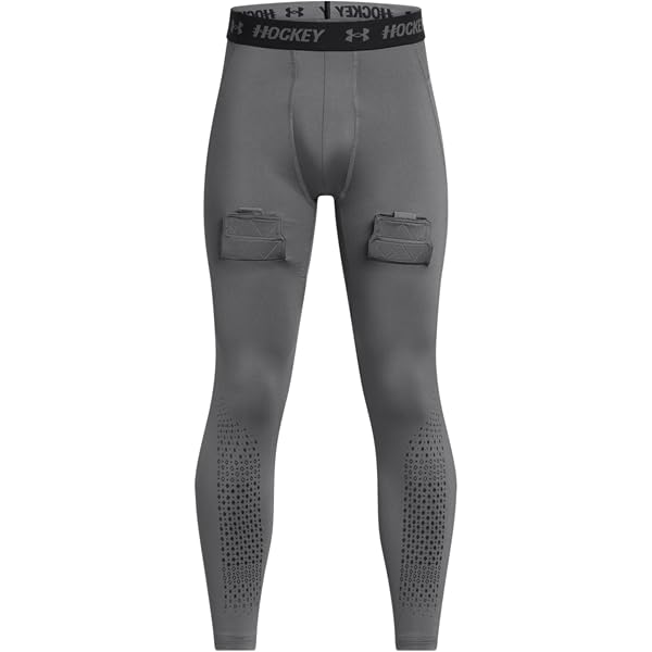 V7.0 Junior Boys Compression Hockey Pants With Built-in Cup & Sock Tabs – Stretch Fit For Unhindered Movement