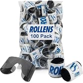 Rollens Post Mydriatic Roll Up Specs Disposable Wrap-Around Sunglasses w/ 100% UV Protection (100 Count) - Made in the USA
