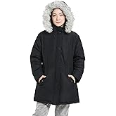 SOLOCOTE Big Girls Parka Winter Coat – Kids Insulated Long Warm Jacket Water-Resistant Heavyweight with Faux Fur Hooded
