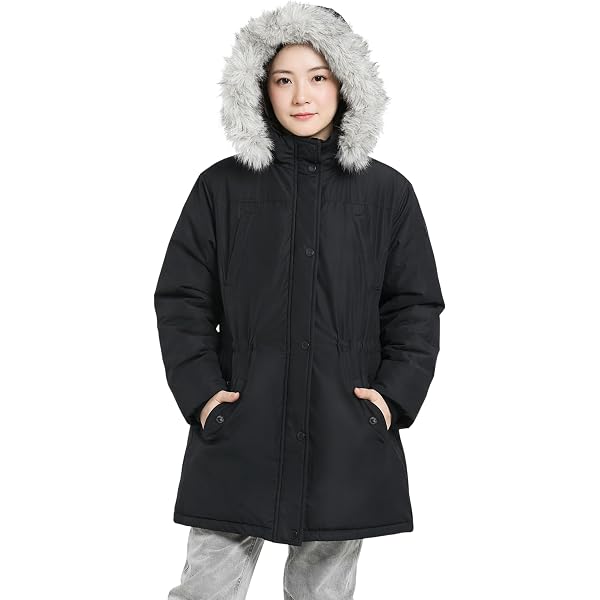 Parka Matelassé à Capuche Pour Fille - Style Militaire, Taille 7-13 Ans - Neuf Avec étiquettes Brave Soul