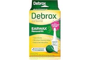 Debrox Earwax Removal Aid Kit, Washer & Drops, 0.5 Fl Oz (Pack of 2)